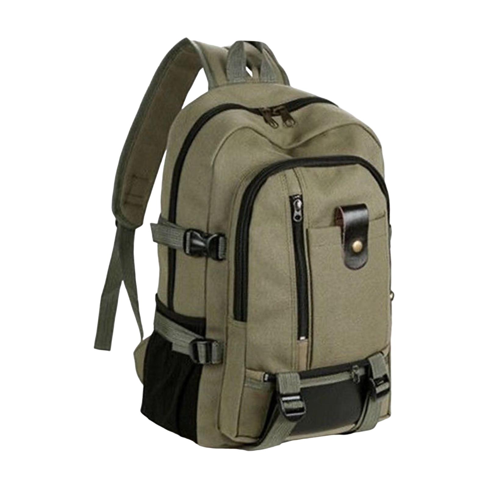 Canvas Backpack Casual - Large Canvas Travel Backpack Laptop Bag
