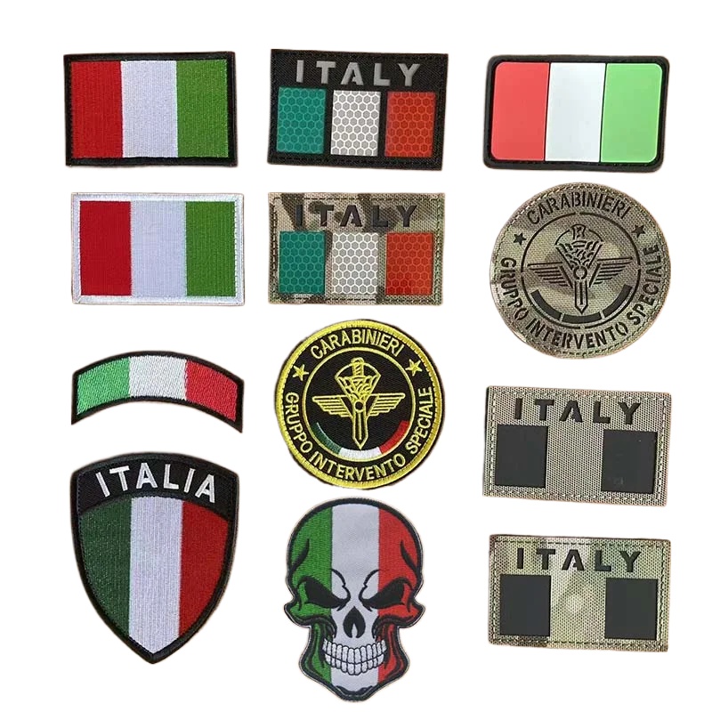 Italy Flag Emblem Clothes Appl - Urban Backpack Tactical recension och pris