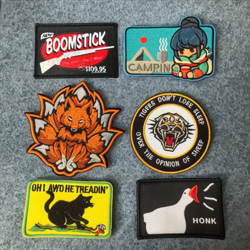 Cartoon Animal Tactical Patch  - Urban Backpack Tactical recension och pris